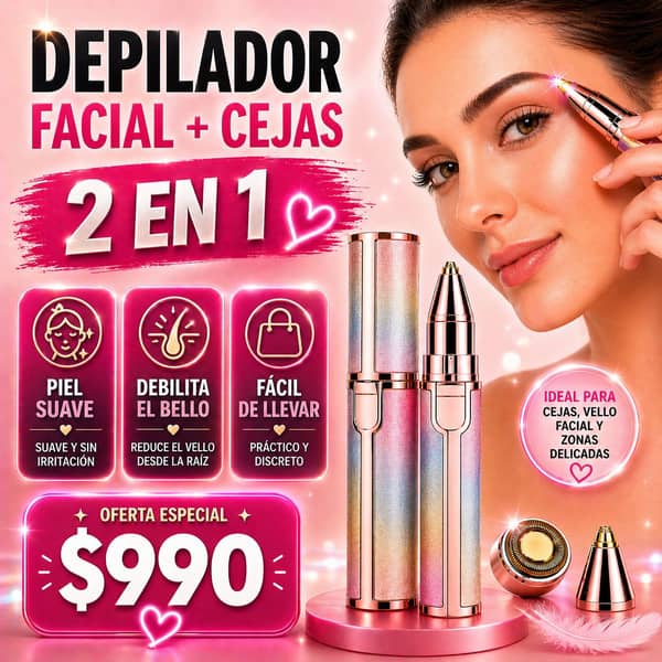 Depiladora corporal/facial